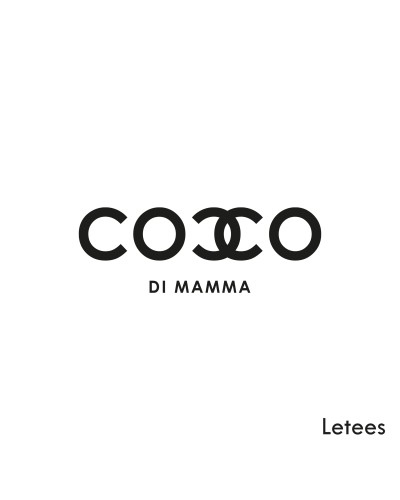 T-shirt Letees Cocco di Mamma