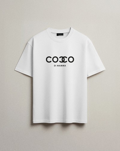 T-shirt Letees Cocco di Mamma