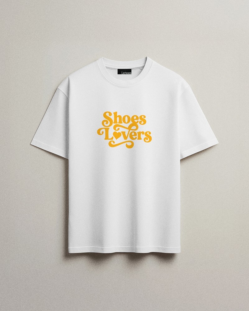 T-shirt Letees Shoes Lovers