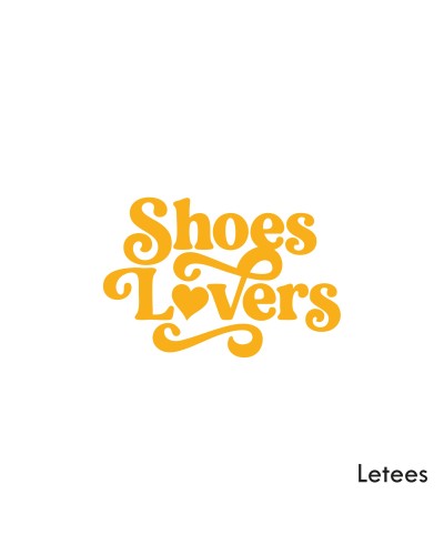 T-shirt Letees Shoes Lovers