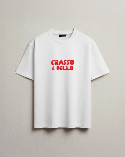 T-shirt Letees Grasso è Bello
