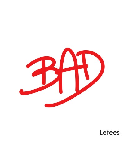 T-shirt Letees Bad