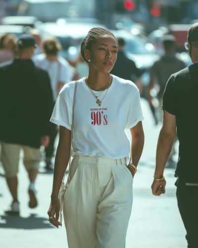 T-shirt Born in 90's