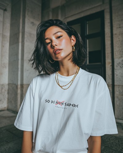 T-shirt Letees so di non sapere