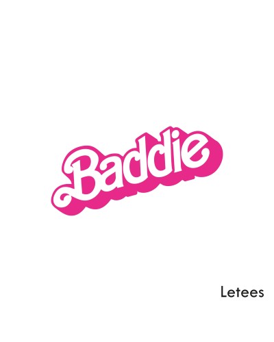 T-shirt Baddie
